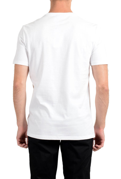 Versace Collection Men's White Graphic Crewneck T-Shirt: Picture 2