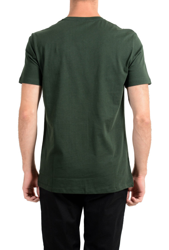 Versace Collection Men's Green Graphic Crewneck T-Shirt: Picture 3