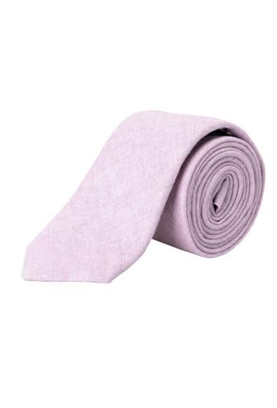 Burberry 100% Linen Pink Men's Tie