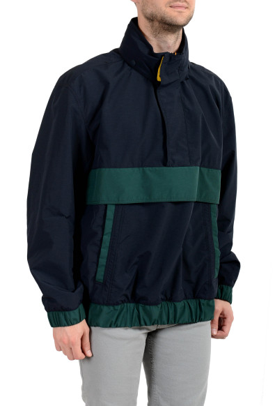 Hugo Boss "Okroos" Men's 1/2 Zip Multi-Color Hooded Windbreaker Jacket: Picture 2
