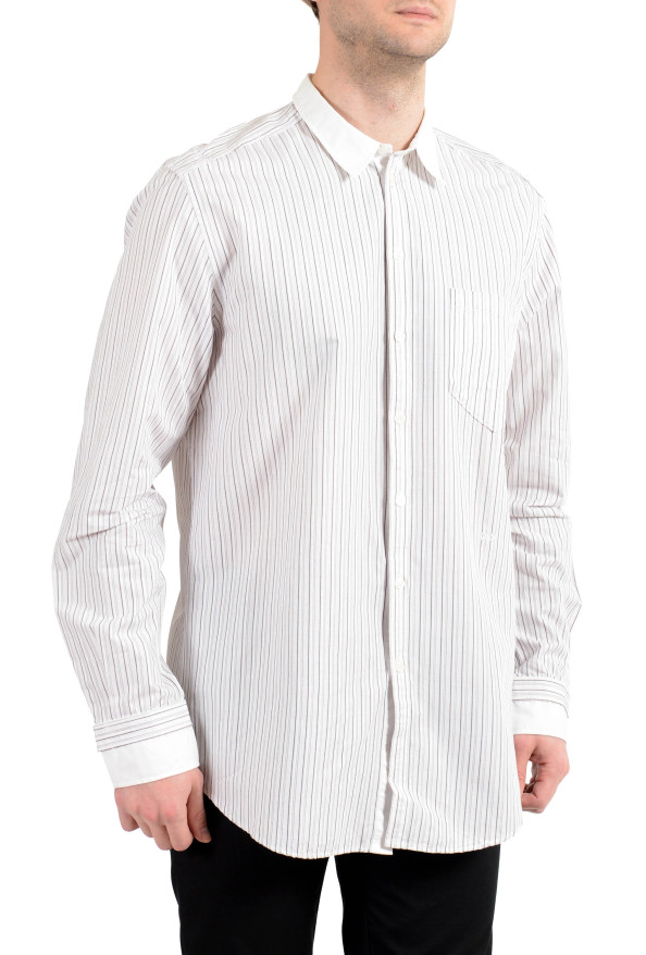 Dolce&Gabbana D&G "George" Men's Striped Long Sleeve Dress Shirt