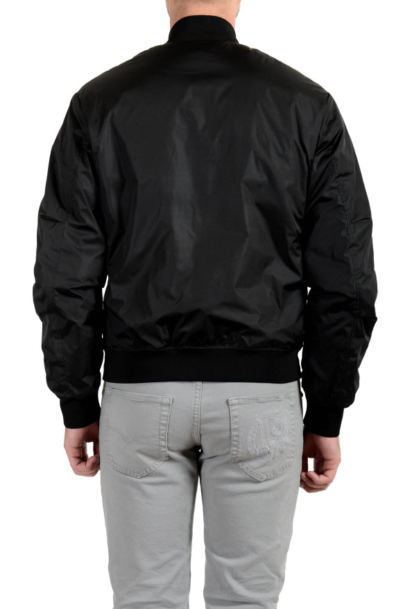 Dsquared2 Men's Black Full Zip Bomber Jacket: Picture 3