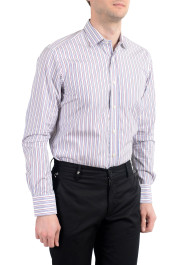 Etro Men's Multi-Color Striped Long Sleeve Dress Shirt: Picture 3
