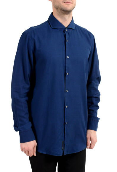 Hugo Boss "Dwayne" Men's Slim Blue Button Down Long Sleeve Dress Shirt