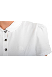 Burberry Women's White Short Sleeves Polo Shirt : Picture 3