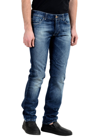 Exte Men's Blue Straight Leg Jeans: Picture 2