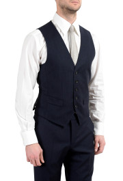 Hugo Boss "Jerron/Lenon1WE" Men's 100% Wool Blue Two Button Three-Piece Suit: Picture 11