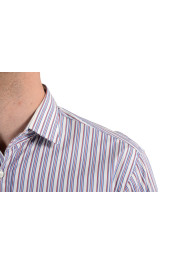 Etro Men's Multi-Color Striped Long Sleeve Dress Shirt: Picture 5