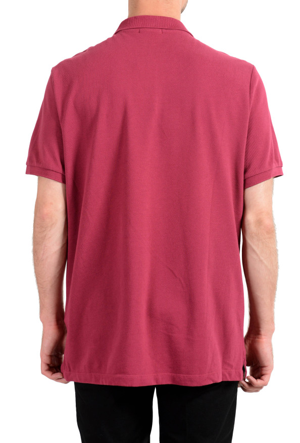 Burberry Brit Men's Raspberry Short Sleeve Polo Shirt : Picture 2