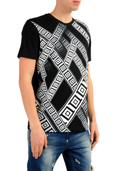 Versace Collection Men's Black Graphic Print T-Shirt : Picture 2