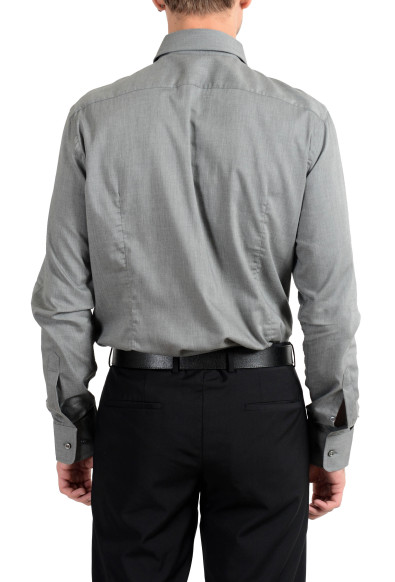 Hugo Boss "T-Stephen" Men's Gray Slim Fit Long Sleeve Dress Shirt: Picture 2