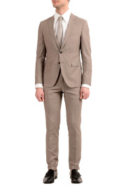 Hugo Boss "Reymond/Wenten" Men's 100% Wool Two Button Suit 