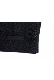 Prada Men's 100% Wool Plaid Three Button Coat: Picture 5