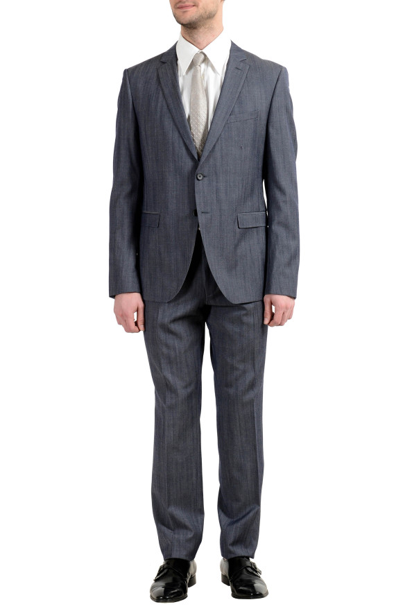 Hugo Boss "Reymond/Wenten" Men's 100% Wool Two Button Suit