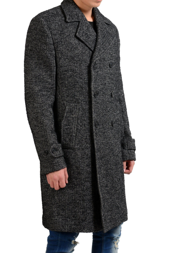 Dolce & Gabbana Men's Wool Silk Double Breasted Coat: Picture 2