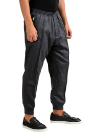 Dsquared2 Men's Gray Wool Stretch Casual Pants : Picture 2