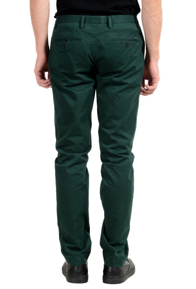 Hugo Boss "Stanino16-W" Men's Green Slim Stretch Casual Pants : Picture 2