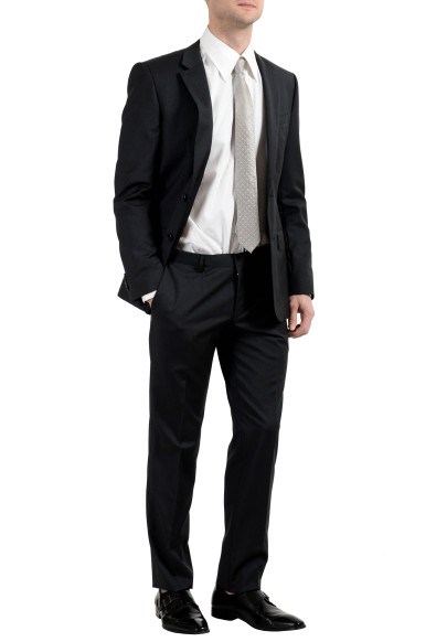 Hugo Boss "Huge4/Genius3" Men's 100% Wool Dark Gray Two Button Suit: Picture 2
