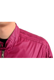 Dolce & Gabbana Men's Raspberry Full Zip Windbreaker Jacket: Picture 4