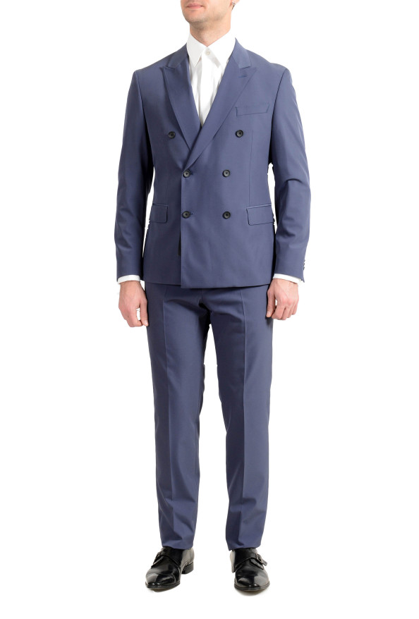 Hugo Boss "Namil1/Ben2" Men's Slim Double Breasted Blue Suit