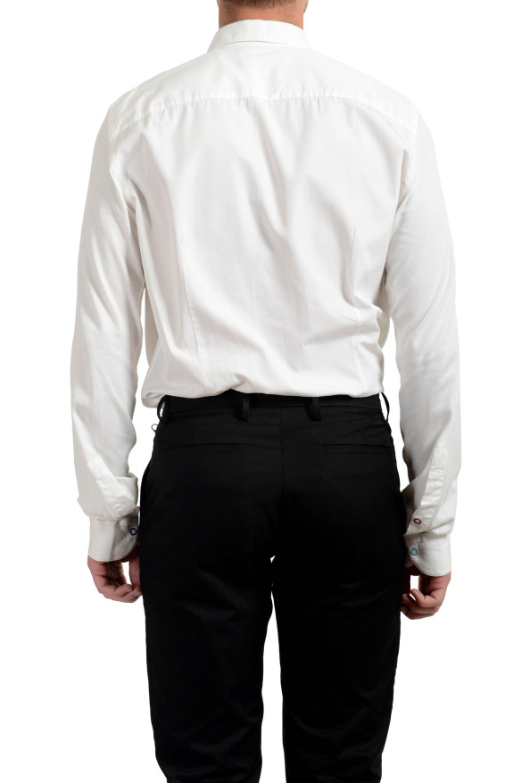 Malo Men's White Long Sleeve Dress Shirt: Picture 2