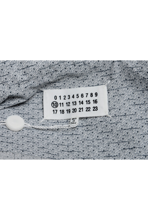 Maison Martin Margiela "10" Men's Gray Short Sleeve Button Down Shirt : Picture 5