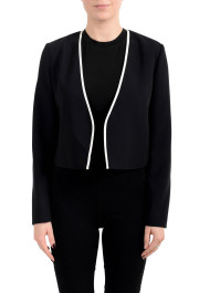 Hugo Boss Women's "Jivanna" Black Buttonless Blazer 