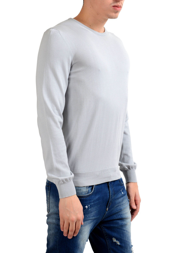 Malo Men's Crewneck Gray Light Pullover Sweater : Picture 2