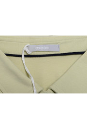 Malo Men's Long Sleeve Olive Green Pocket Polo Shirt: Picture 4