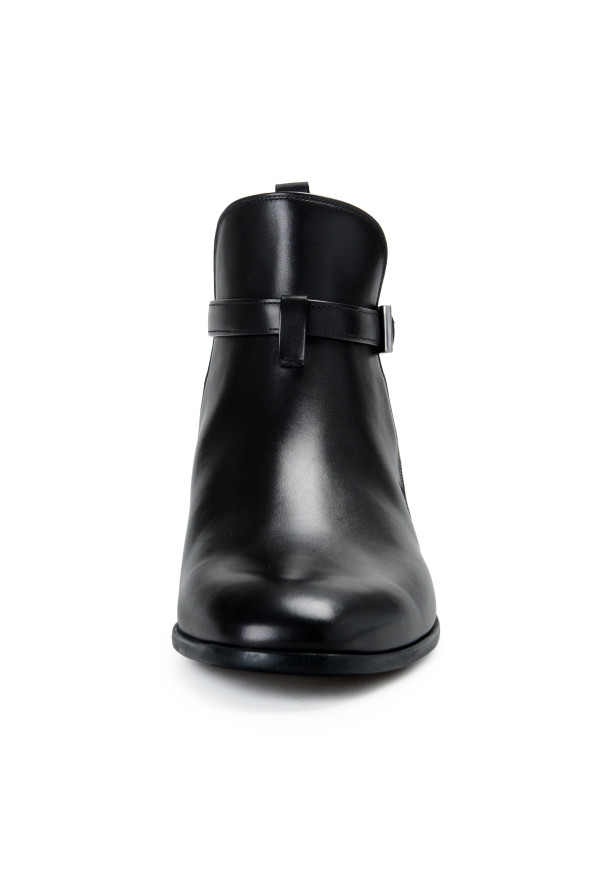 Prada Men's "2TC029" Black Leather Ankle Boots Shoes: Picture 4