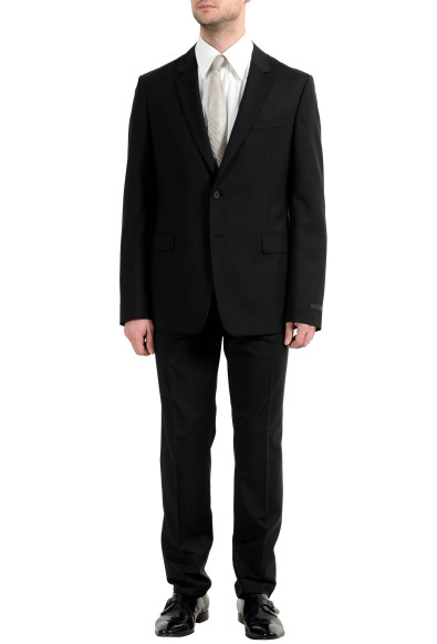 Prada Men's Wool Mohair Black Two Button Suit 