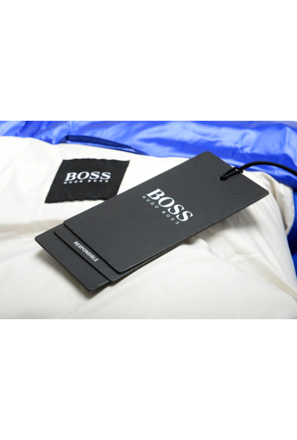Hugo Boss Men's "Desio" Blue Down Parka Jacket: Picture 4