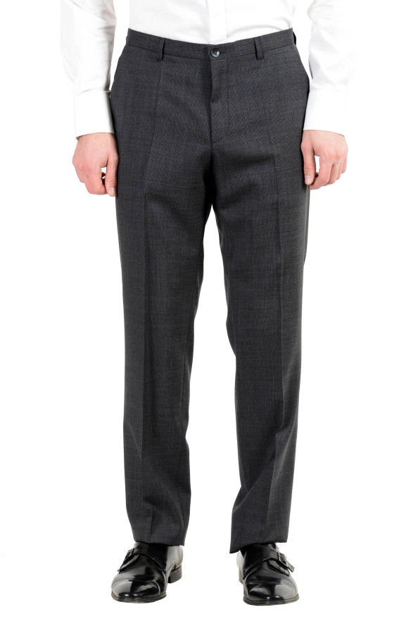 Hugo Boss "C-Jeys1/C-Shaft1" Men's 100% Wool Dark Gray Two Button Suit: Picture 6