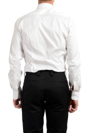 Malo Men's Off White Stretch Long Sleeve Dress Shirt: Picture 7