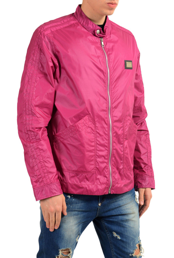 Dolce & Gabbana Men's Raspberry Full Zip Windbreaker Jacket: Picture 2