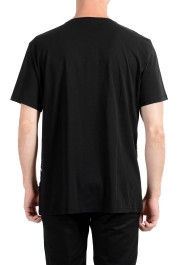 Just Cavalli Men's Black Graphic Crewneck T-Shirt : Picture 2