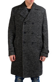 Dolce & Gabbana Men's Wool Silk Double Breasted Coat