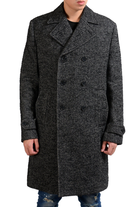 Dolce & Gabbana Men's Wool Silk Double Breasted Coat