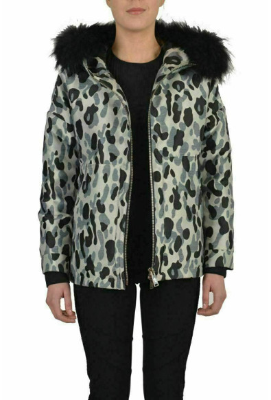 Authentic Moncler "ADA" Women's Real Fur Trim Down Parka Jacket: Picture 2