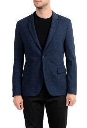 Hugo Boss "Arwido4-J" Men's Blue Two Button Blazer Sport Coat
