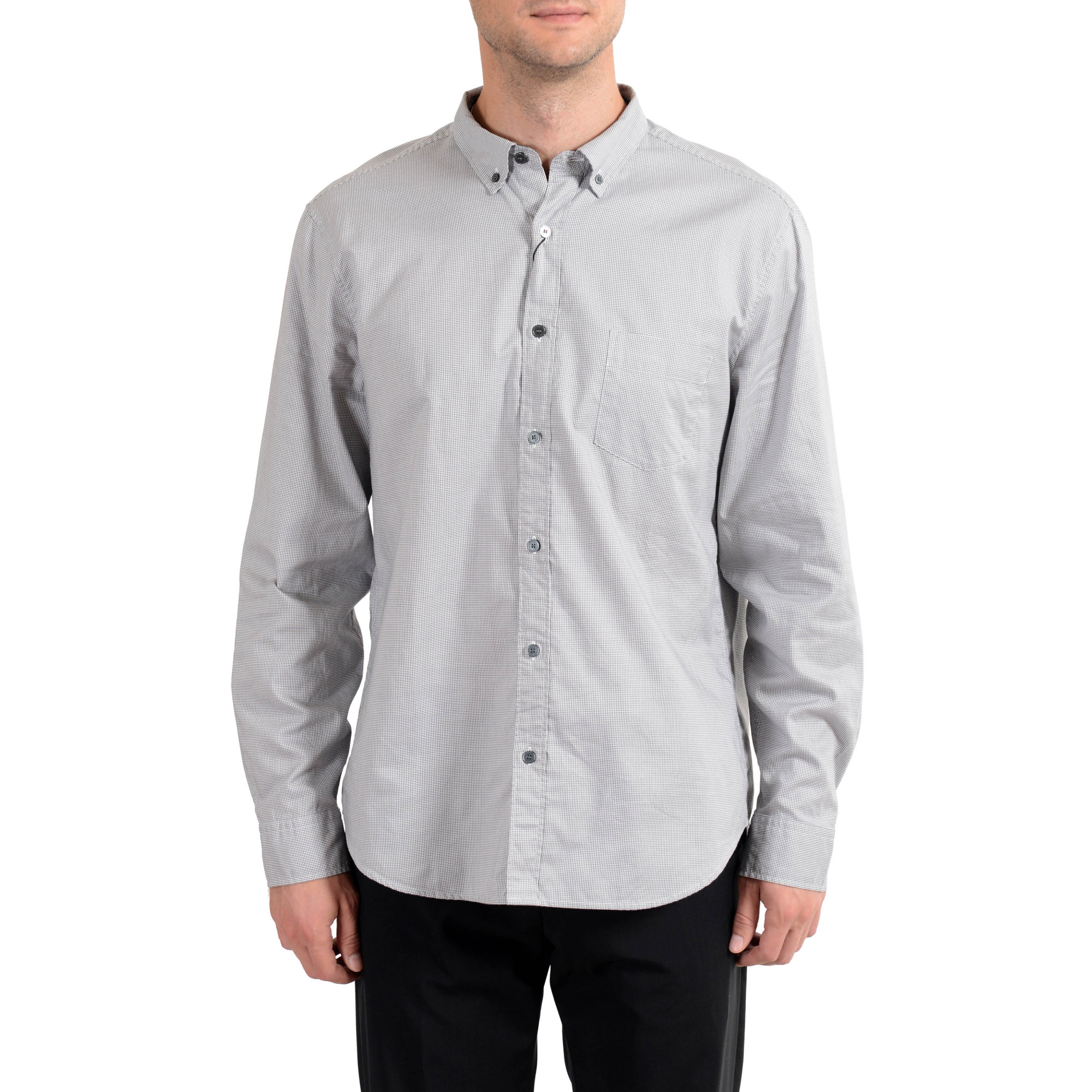 Burberry Brit Men's Button-Down Long Sleeve Casual Shirt