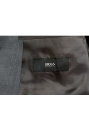 Hugo Boss "Paolini1/Movlo1US" Men's Dark Gray 100% Wool Two Button Suit: Picture 6