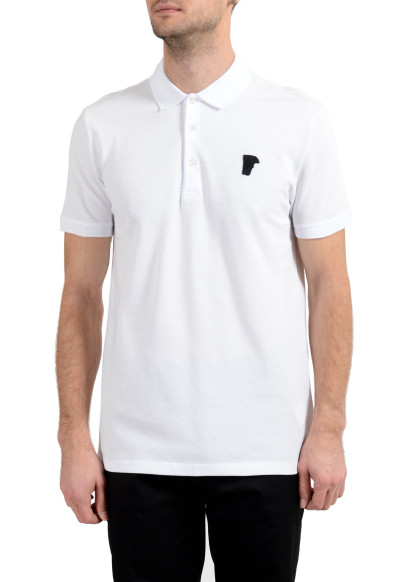 Versace Collection Men's White Short Sleeve Polo Shirt