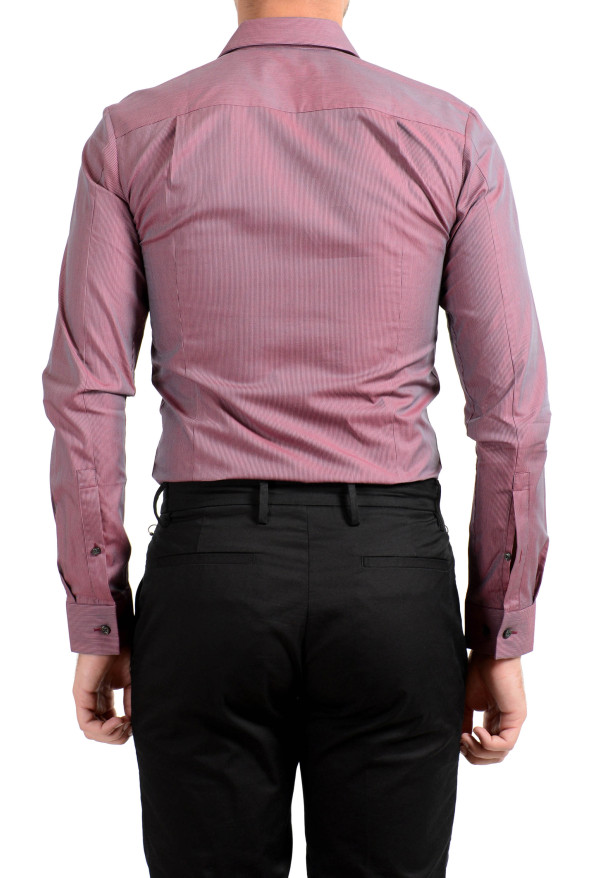 Hugo Boss Men's "EagelX" Slim Fit Striped Long Sleeve Dress Shirt: Picture 2