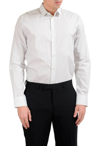 Dolce & Gabbana Men's Off White Long Sleeve Dress Shirt 