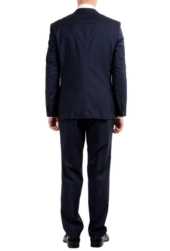 Hugo Boss "Jets4/Lenon1" Men's 100% Wool Blue Two Button Suit: Picture 2