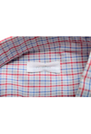 Malo Men's Multi-Color Plaid Short Sleeve Dress Shirt : Picture 5