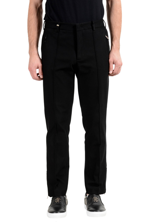 Versace Collection Men's Black Casual Pants