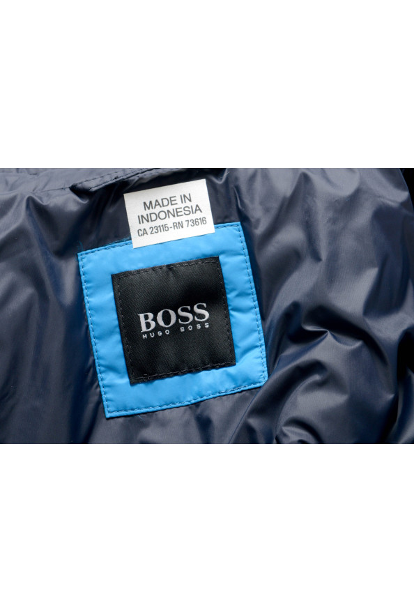 Hugo Boss "Chroma" Men's Blue Down Full Zip Vest: Picture 5