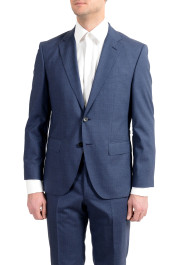 Hugo Boss "Johnstons5/Lenon1" Men's 100% Wool Blue Two Button Suit: Picture 10